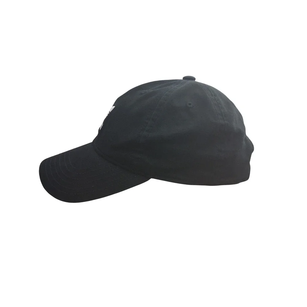 Adidas Originals Hat Men OSFW Black Trefoil Logo Adjustable Strapback Cap
